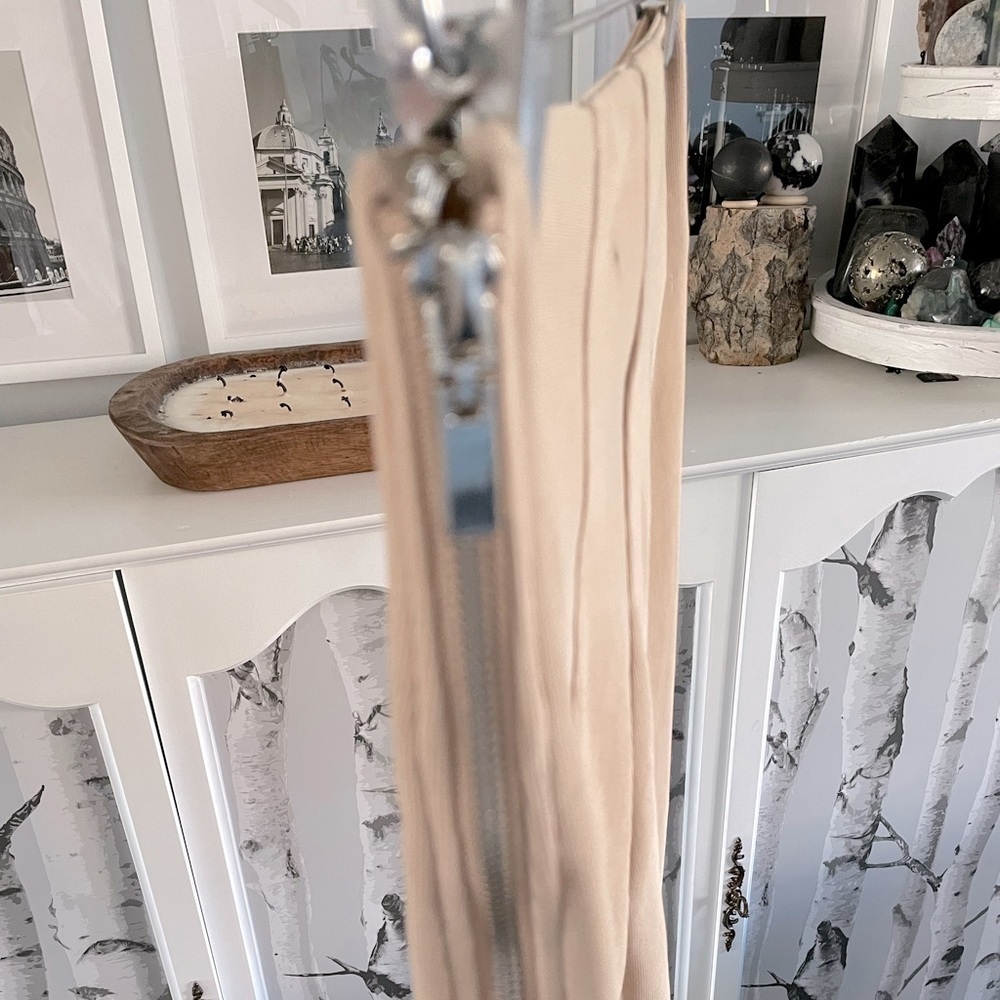 𝅺NWOT Forever 21 Stretch Nude Pant​​​​​​​​​​​​ Equestrian Fall Riding Vibes S​ - Picture 3 of 3